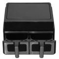 Frytkownica beztłuszczowa Air Fryer dwu komorowa 2x4,5L Bass Polska_7.jpg