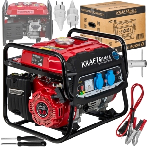 AGREGAT PRĄDOTWÓRCZY GENERATOR PRĄDU 3KM BENZYNA 1500W 4-SUW OHV 230V/12V