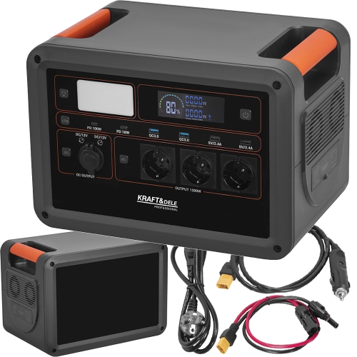 Przenośna stacja zasilania 1152Wh  25.6V KD5532_1.jpg