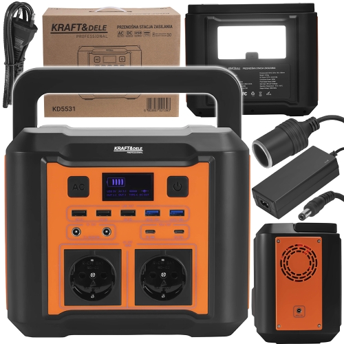 Przenośna stacja zasilania 296Wh  14,8V KD5531_1.jpg