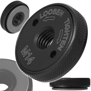 NAKRĘTKA SZYBKOZACISKOWA UCHWYT DO MONTAŻU TARCZY SZLIFIERKI KĄTOWEJ M14