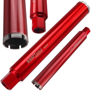 WIERTŁO KORONOWE DIAMENTOWE DO BETONU WIERTNICA OTWORNICA KORONKA 63x450mm