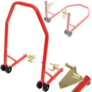 STOJAK PODNOŚNIK MOTOCYKLOWY PRZÓD PRZEDNI MOCNY