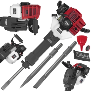 MŁOT UDAROWY SPALINOWY DO KUCIA I WYBURZEŃ 4,9 KW ZESTAW KLUCZE KOŃCÓWKI