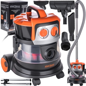 ODKURZACZ PRZEMYSŁOWY DOMOWY BEZWORKOWY CYKLONOWY 9L 2000W MOCNY CICHY