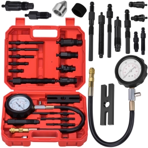 TESTER MIERNIK CIŚNIENIA SPRĘŻANIA - KOMPRESJI - DIESEL 0-70 BAR MAX FULL