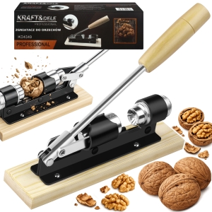 DZIADEK ZGNIATACZ DO ROZŁUPYWANIA ŁUPANIA ORZECHÓW ŁUPIN DŹWIGNIOWY