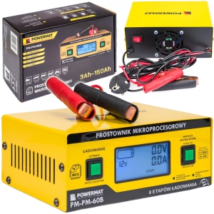 PROSTOWNIK MIKROPROCESOROWY AKUMULATOROWY 6V - 24V