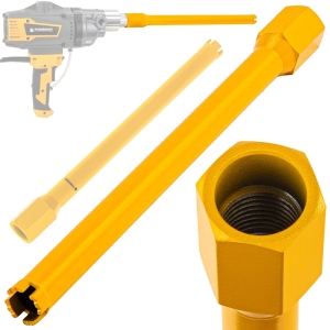 WIERTŁO KORONKOWE DIAMENTOWE DO BETONU WIERTNICY OTWORNICA RDZEŃ 32x450mm