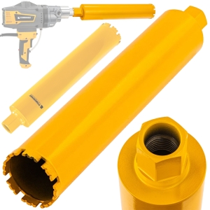 WIERTŁO KORONKOWE DIAMENTOWE DO BETONU WIERTNICY OTWORNICA RDZEŃ 83x450mm
