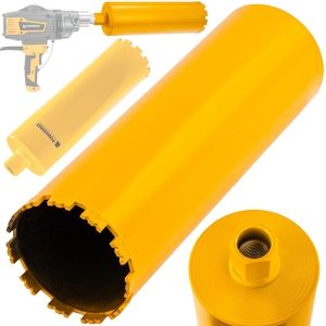 WIERTŁO KORONKOWE DIAMENTOWE DO BETONU WIERTNICY OTWORNICA RDZEŃ 132x450mm