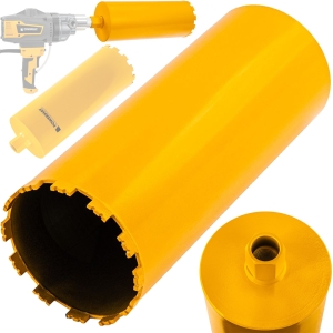 WIERTŁO KORONKOWE DIAMENTOWE DO BETONU WIERTNICY OTWORNICA RDZEŃ 162x450mm