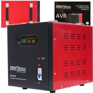STABILIZATOR NAPIĘCIA PRĄDU AVR 5000VA DO AGREGATU 230V