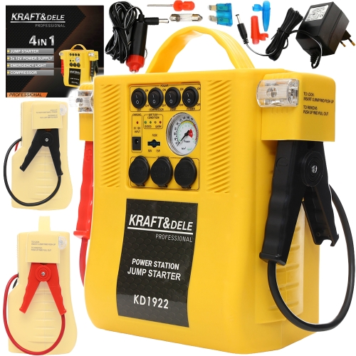 Jump starter 4W1 - urządzenie wielofunkcyjne - rozruch, kompresor, latarka KD1922_1.jpg