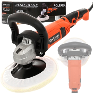 POLERKA SAMOCHODOWA OSCYLACYJNA DO LAKIERU REGULACJA OBROTÓW 180mm 2600W
