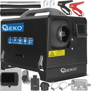 NAGRZEWNICA OLEJOWA OGRZEWANIE POSTOJOWE DIESEL 12V 230V 8kW LCD PILOT