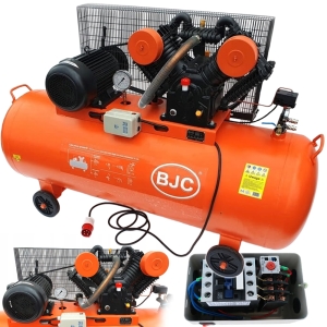 BJC KOMPRESOR OLEJOWY SPRĘŻARKA POWIETRZA 500L 4 TŁOKI 400V/50Hz 7,5kW