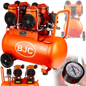 KOMPRESOR BEZOLEJOWY SPRĘŻARKA POWIETRZA 50L 8 BAR 3 KM 2,2kW 230V/50Hz