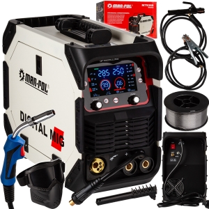 SPAWARKA DO ALUMINIUM STALI SYNERGIA 250A INWERTEROWA MIG MMA TIG MIGOMAT