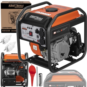 AGREGAT INWERTOROWY GENERATOR PRĄDU 4,7kW 4700W 110/120/230V 4-SUW BENZYNA