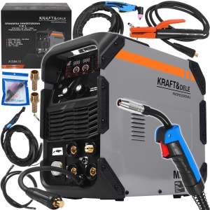 SPAWARKA INWERTOROWA 5w1 255A MIG MAG MMA TIG Synergia PRZECINARKA PLAZMOWA