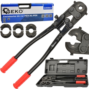 PRASKA PRASA ZACISKARKA RUR ZESTAW PEX-AL-PEX MATRYCE U TH 16-26mm 