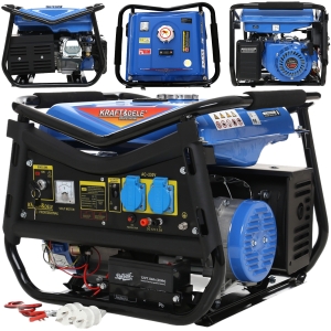 AGREGAT PRĄDOTWÓRCZY GENERATOR PRĄDU 3000W 7KM BENZYNA JEDNOFAZOWY 4-SUW 
