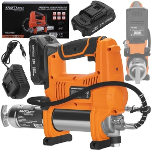 WYDAJNA SMAROWNICA AKUMULATOROWA 21V 3000mAh LED REGULACJA 10 000 psi