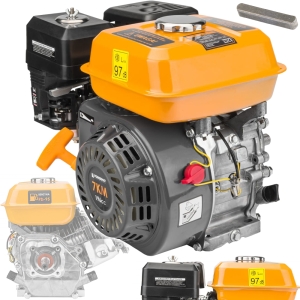 SILNIK SPALINOWY 4-SUW GX160 OHV 7KM WAŁEK 19mm GÓRNOZAWOROWY