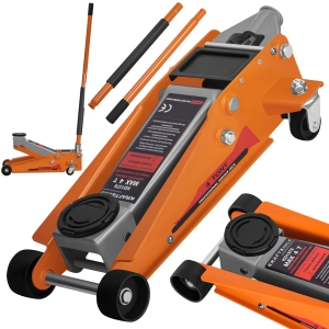 PODNOŚNIK NISKOPROFILOWY HYDRAULICZNY ŻABA LEWAREK SAMOCHODOWY 4T 133-465mm