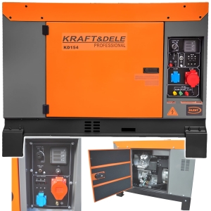 AGREGAT PRĄDOTWÓRCZY GENERATOR PRĄDU DIESEL TRÓJFAZOWY 17/18kW 230/400V