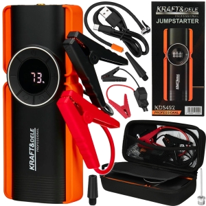 URZĄDZENIE WIELOFUNKCYJNE POWERBANK JUMP STARTER DO AKUMULATORA 1200A 10Ah