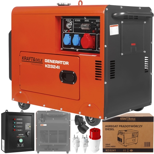 Agregat prądotwórczy 7kW 230V 400V + ATS KD3241_1.jpg