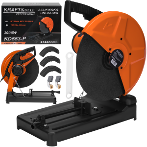PRZECINARKA DO CIĘCIA METALU PIŁA UKOŚNICA 2900W 230V/50Hz 3800 obr/min