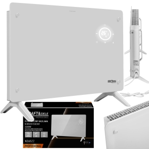 ELEKTRYCZNY GRZEJNIK KONWEKTOROWY 2400W WI-FI 15-50°C TRYB ECO ANTI-FROST