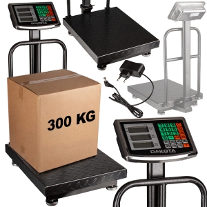 WAGA MAGAZYNOWA SKLEPOWA ELEKTRONICZNA LCD 300KG