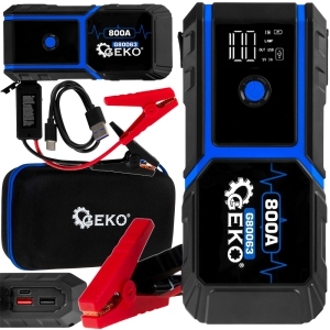URZĄDZENIE ROZRUCHOWE JUMP STARTER 10000mAh 400A LED 12V POWERBANK