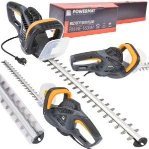 ELEKTRYCZNE NOŻYCE DO ŻYWOPŁOTU GAŁĘZI KRZEWÓW 1600W 510MM SEKATOR DUŻA MOC