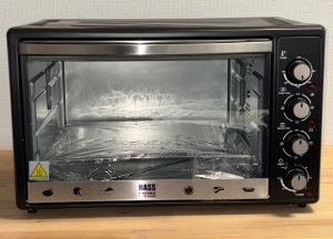 !! OUTLET 17 !! PIEKARNIK 4w1 TERMOOBIEG 230V ROŻNO GRILL SUSZARKA BASS POLSKA