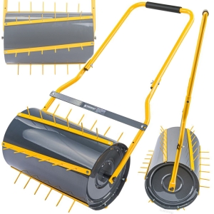 WALEC OGRODOWY DO TRAWY AERATOR TRAWNIKA UBIJAK GLEBY ZIEMI 35L 50CM