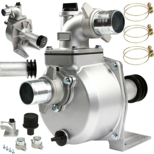 POMPA DO WODY PASEK KLINOWY BRUDNEJ CZYSTEJ 2'' 50mm SU-50 7M 25000l/h 5HP