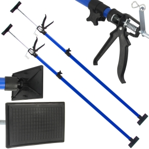2x PODPORA SUFITOWA TELESKOPOWA ROZPIERAK PŁYT GK 115- 290mm PODNOŚNIK PŁYT
