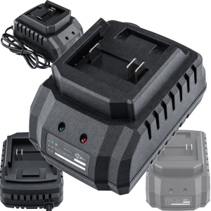 ŁADOWARKA DO BATERII STACJA ŁADUJĄCA DOKUJĄCA SZYBKA FAST CHARGE 3-PIN 21V