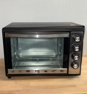 !! OUTLET 18 !! PIEKARNIK 4w1 TERMOOBIEG 230V ROŻNO GRILL SUSZARKA BASS POLSKA