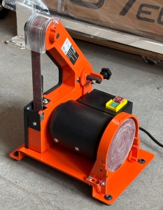 !! OUTLET 27 !! SZLIFIERKA TAŚMOWA TALERZOWA WIELOFUNKCYJNA STOŁOWA CZOŁOWA 550W 230V/50Hz