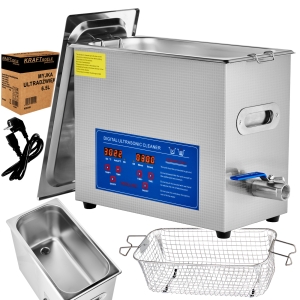 MYJKA WANNA ULTRADŹWIĘKOWA SONICZNA STERYLIZATOR 6,5L 220W 40kHz KAWITACJA