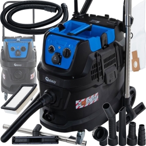 ODKURZACZ PRZEMYSŁOWY DO GIPSU Z AUTOMATYCZNYM OTRZĄSACZEM 1600W 230V 40L