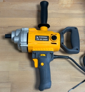 !! OUTLET 34 !! MIESZADŁO ELEKTRYCZNE 2400W DO ZAPRAW KLEJU GIPSU REGULACJA